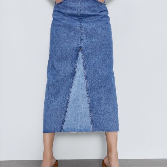 Zara Denim skirt - Picture 7 of 11